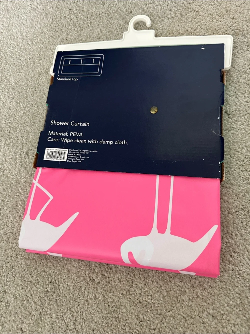 RE Style Flamingo Pink Shower Curtain